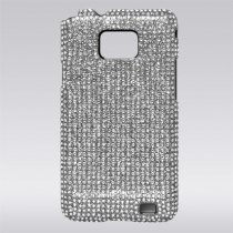 Купить Чехол Кейс Luxury Samsung Galaxy SII Swarowski Persian серебряный