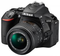 Купить Цифровая фотокамера Nikon D5500 Kit (18-55mm VR II) Black