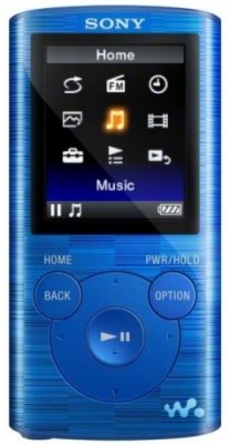 Купить Цифровой плеер Sony NWZ-E383 Blue