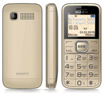 Купить Мобильный телефон MAXVI B2 Gold