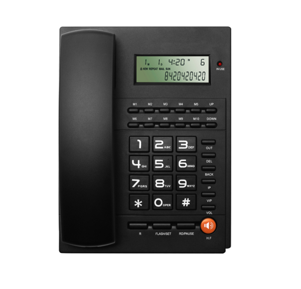Купить Проводной телефон RITMIX RT-420 black
