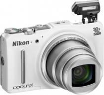 Купить Цифровая фотокамера Nikon Coolpix S9700 White