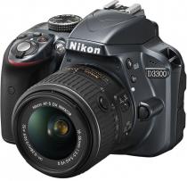 Купить Цифровая фотокамера Nikon D3300 Kit (18-140mm) Black