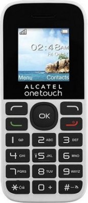 Купить Мобильный телефон Alcatel OT-1016D Pure White