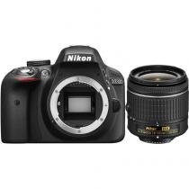 Купить Цифровая фотокамера Nikon D3300 Kit (18-55mm AF-P) Black