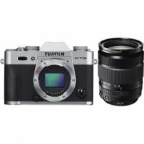 Купить Цифровая фотокамера Fujifilm X-T10 Kit (XF 18-135mm f/3.5-5.6 R LM OIS WR) Silver