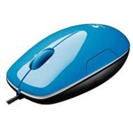 Купить Мышь Logitech LS1 проводная синяя USB
