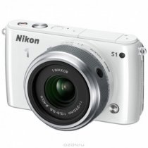 Купить Цифровая фотокамера Nikon 1 S1 Kit 11-27,5mm VR White