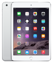 Купить Планшет Apple iPad mini 3 128Gb Wi-Fi+Cellular silver (MGJ32)