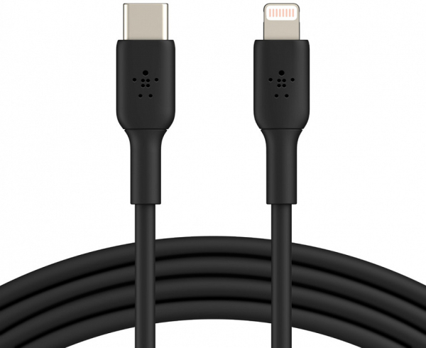 Купить Кабель для iPhone, iPad Belkin Boost Charge USB-C/Lightning 1m CAA003bt1MBK (Black)