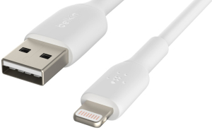 Купить Кабель для iPhone, iPad Belkin Boost Charge USB-A/Lightning 1m CAA001bt1MWH (White) 1151380