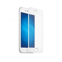 Купить Защитное стекло Закаленное стекло с цветной рамкой (fullscreen) для iPhone 7 DF iColor-07 (white)