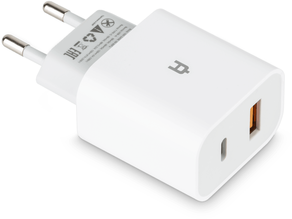 Купить Сетевое зарядное устройство Alteracs USB Type C AC18F White