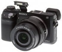 Купить Цифровая фотокамера Sony Alpha NEX-6Y Kit (16-50mm+55-210mm) Black