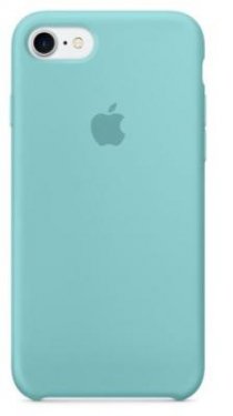 Купить Чехол MMX02ZM/A iPhone 7 Silicone Case - Sea Blue