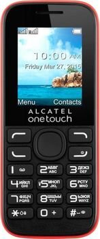 Купить Мобильный телефон Alcatel One Touch 1052D Deep Red