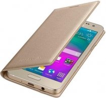 Купить Чехол Samsung EF-FA300BFEGRU Flip Cover Gold (SM-A300)