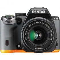 Купить Pentax K-S2 Kit (18-50mm DC WR RE) Black/Orange
