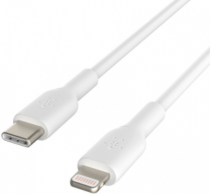 Купить Кабель для iPod, iPhone, iPad Belkin Boost Charge USB-C/Lightning 1m CAA003bt1MWH (White) 1154074