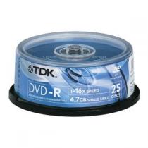 Купить Диск DVD-R 16х TDK Cake Box