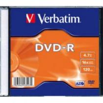 Купить Диск DVD-R 16х Verbatim Slim Case