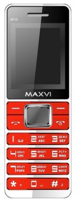 Купить Мобильный телефон MAXVI M10 Red