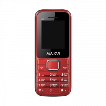 Купить Мобильный телефон MAXVI C3 Red