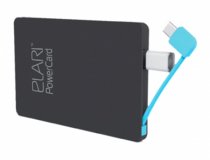 Купить Внешний аккумулятор Elari PowerCard 2500 mAh MicroUSB/Lightning-адаптер черная