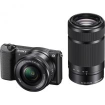 Купить Цифровая фотокамера Sony Alpha ILCE-5100 Double Kit (16-50mm+55-210mm) Black