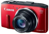 Купить Цифровая фотокамера Canon PowerShot SX280 HS Red