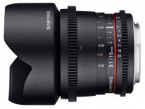 Купить Объектив Samyang 10mm T3.1 ED AS NCS CS VDSLR Canon EF