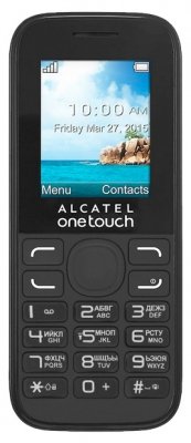 Купить Мобильный телефон Alcatel One Touch 1052D Black