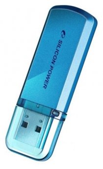 Купить USB Flash drive Silicon Power USB2.0 8Gb Helios 101 blue