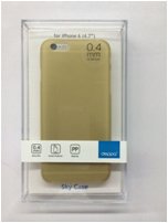 Купить Защитные панели Защитная панель Deppa Sky Case для iPhone 6 4.7” золотой