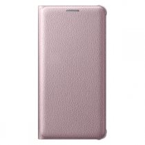 Купить Чехол Samsung EF-WA510PZEGRU Flip Wallet Cover для A510 2016 розовое золото