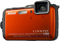 Купить Цифровая фотокамера Nikon Coolpix AW120 Orange