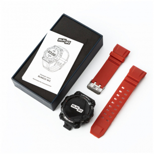 Купить Спортивные смарт-часы с функцией замера уровня кислорода в крови RUNGO W2 Red