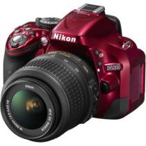 Купить Цифровая фотокамера Nikon D5200 Kit (18-55mm VR) Red