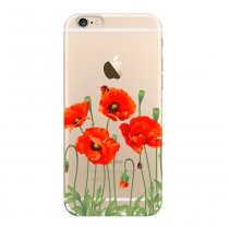 Купить Чехол и защитная пленка  Чехол Deppa Art Case и защитная пленка для Apple iPhone 6/6S, Flowers_Мак 100102