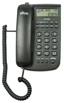 Купить Проводной телефон RITMIX RT-440 black