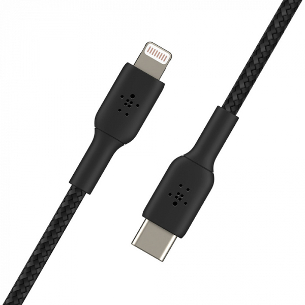 Купить Кабель для iPod, iPhone, iPad Belkin Boost Charge USB-C/Lightning 1m CAA004bt1MBK (Black)
