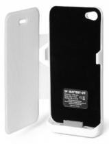 Купить Чехол-аккумулятор для iPhone 4 DF iBattery-09 (white) 1800 mAh
