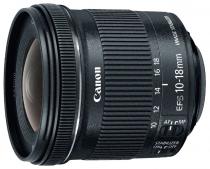 Купить Объектив Canon EF-S 10-18mm f/4.5-5.6 IS STM