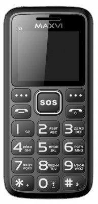 Купить Мобильный телефон MAXVI B3 Black