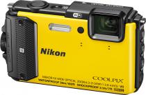 Купить Цифровая фотокамера Nikon Coolpix AW130 Yellow