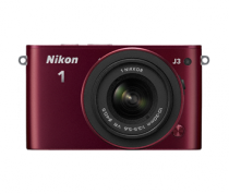 Купить Цифровая фотокамера Nikon 1 J3 Kit Red
