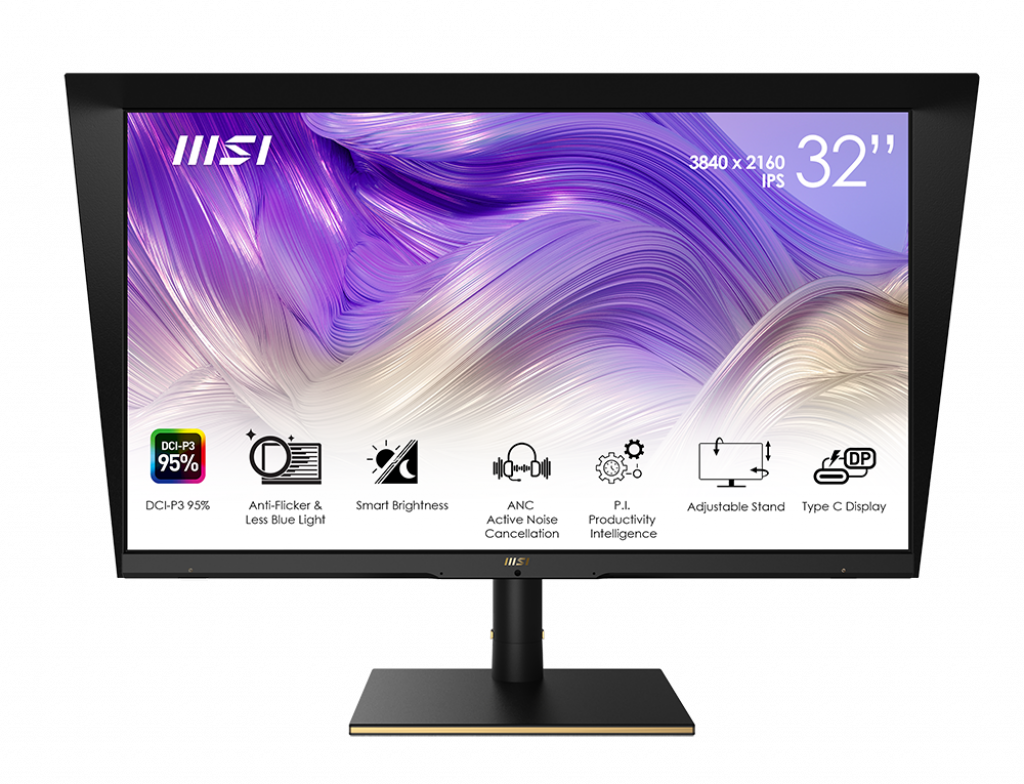 Купить Монитор LCD Summit MS321UP 32'' 16:9 3840x2160(UHD 4K) IPS, nonGLARE, 60 Hz, 400cd/m2, H178°/V178°, 1000:1, 1.07B, 4ms, 2xHDMI, DP, USB-C, Height adj, Tilt, Swivel, 1Y, Black