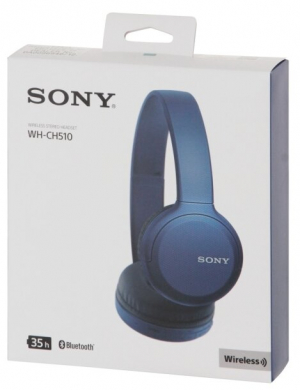 Купить Беспроводные наушники Sony WH-CH510 blue