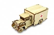 Купить Сборная игрушечная модель Советский грузовик ЗИС-5м Lemmo ЗИС-3