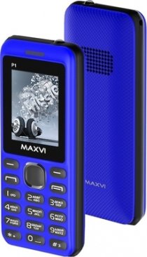 Купить Мобильный телефон Maxvi P1 Blue-Black